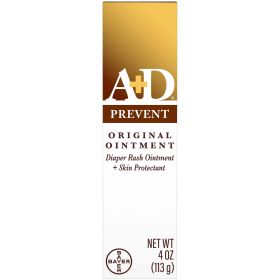 A+D Original Diaper Rash Ointment, Baby Skin Moisturizer, 4 oz Tube