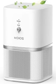 KOIOS Air Purifier for Home, Small Air Purifiers with True HEPA Filter, Air Cleaner for Bedroom Office 219ft¬≤, Remove Smoke Dust Pollen Pet Dander, P