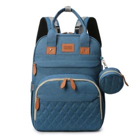 Large Capacity Mother And Baby Bag (Option: Sky Blue-30X16X41cm)