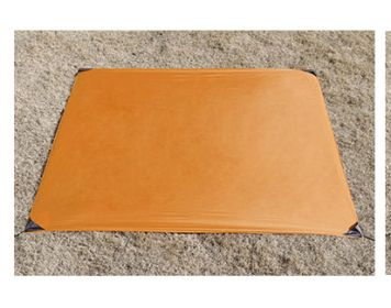 Outdoor Moisture-proof Pad pocket Picnic Mat Travel Ultra-light Portable Folding (Option: Orange-150x180 cm)