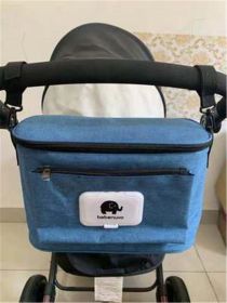 Portable Fashion Mummy Bag Multifunctional Outdoor Dual-Use Portable Trailer (Color: Blue)