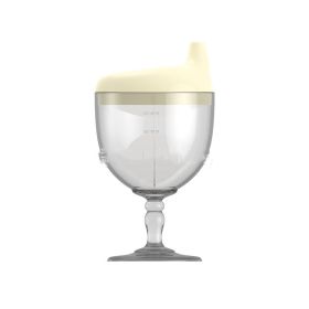 Baby Plastic Goblet, Children'S Wine Cup, Juice Cup, Children'S Milk Cup (Option: Yellow-150ml)