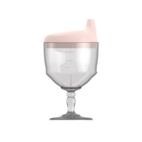 Baby Plastic Goblet, Children'S Wine Cup, Juice Cup, Children'S Milk Cup (Option: Pink-150ml)