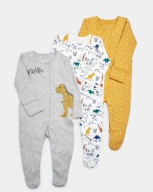 Baby Cotton-Wrapped Foot One-Piece Romper,Long-Sleeved Romper, Foot-Wrapped Climbing Suit (Option: as shown-I-9or12M)