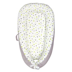 Baby Crib Bed Foldable Newborn Bionic Bed Baby Supplies (Option: Five  pointed star-90x50CM)