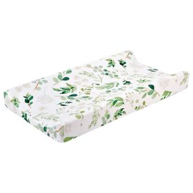 Baby Care Desk Changing Cover Diaper Table Removable (Option: Green Leaf-Average Size)