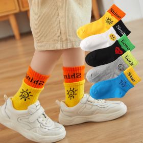 Winter Warm Boys And Girls Middle-aged Baby Socks (Option: Style20-9to12 years)