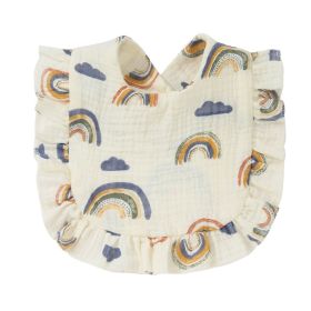 Baby Cotton Printed Gauze Bib (Option: 13style)