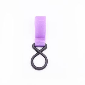 Multifunctional Nylon Baby Storage Hook Accessories (Color: Purple)