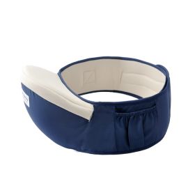 Baby Waist Stool Baby Sling (Color: Dark Blue)