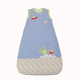 Baby Sleeveless Sleeping Bag Thin (Option: Cosmic flying beast-75to105cm)