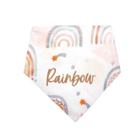 Bib Cotton Summer Breathable Baby (Option: Just Count Your Rainbow)