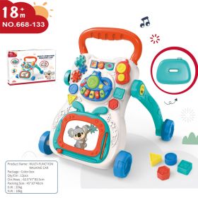 Multi-functional Walker Children's Early Education Puzzle (Option: EnglishColor Box 668to133)