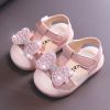 Diamonds Baby Sandals for Girls Cherry Closed Toe Toddler Infant Kids Princess Walkers Baby Little Girls Shoes Children Sandals