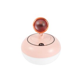 2 In 1 Sunset Lamp Humidifier Creative Competitive Price Portable Mini Ultrasonic USB Sunset Lamp Air Humidifier (Color: Pink)