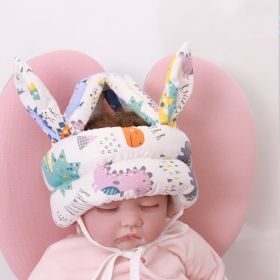 Infant Toddler Head Protection Drop-resistant (Option: Rabbit Ear Dinosaur-Velcro Adjustment)