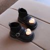 Love Heart Baby Girl Shoes Casual Knitted Infant Walkers Winter Soft Bottom Ankle Boots Plush Warm Snow Boots Kids Sock Shoes