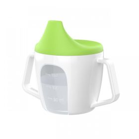 Baby Feeding Bottle Kid's Mug Silicone Straw Children (Option: Style1-One Size)